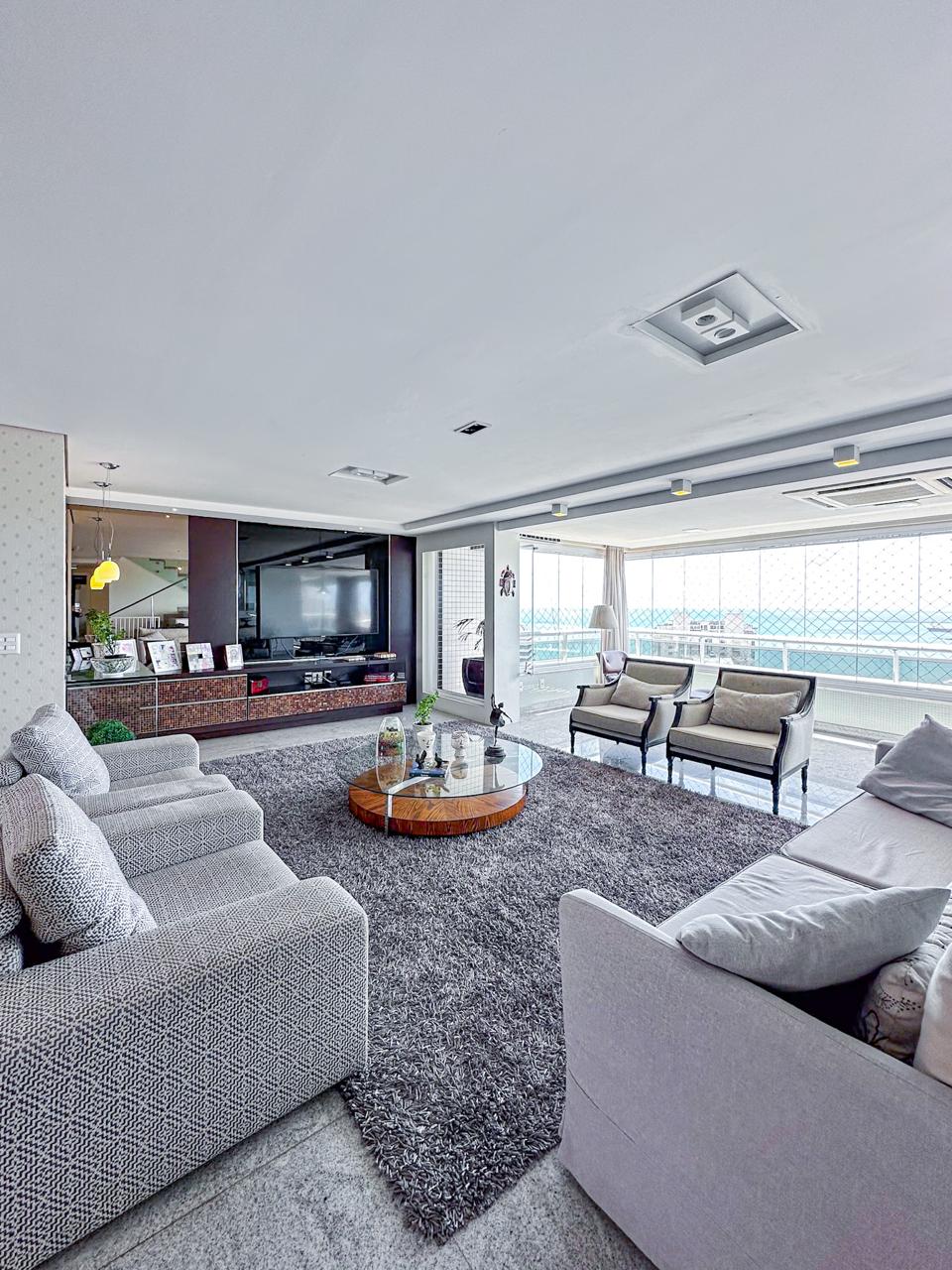 Cobertura no Meireles com 415m² , 04 suítes – Vista Mar