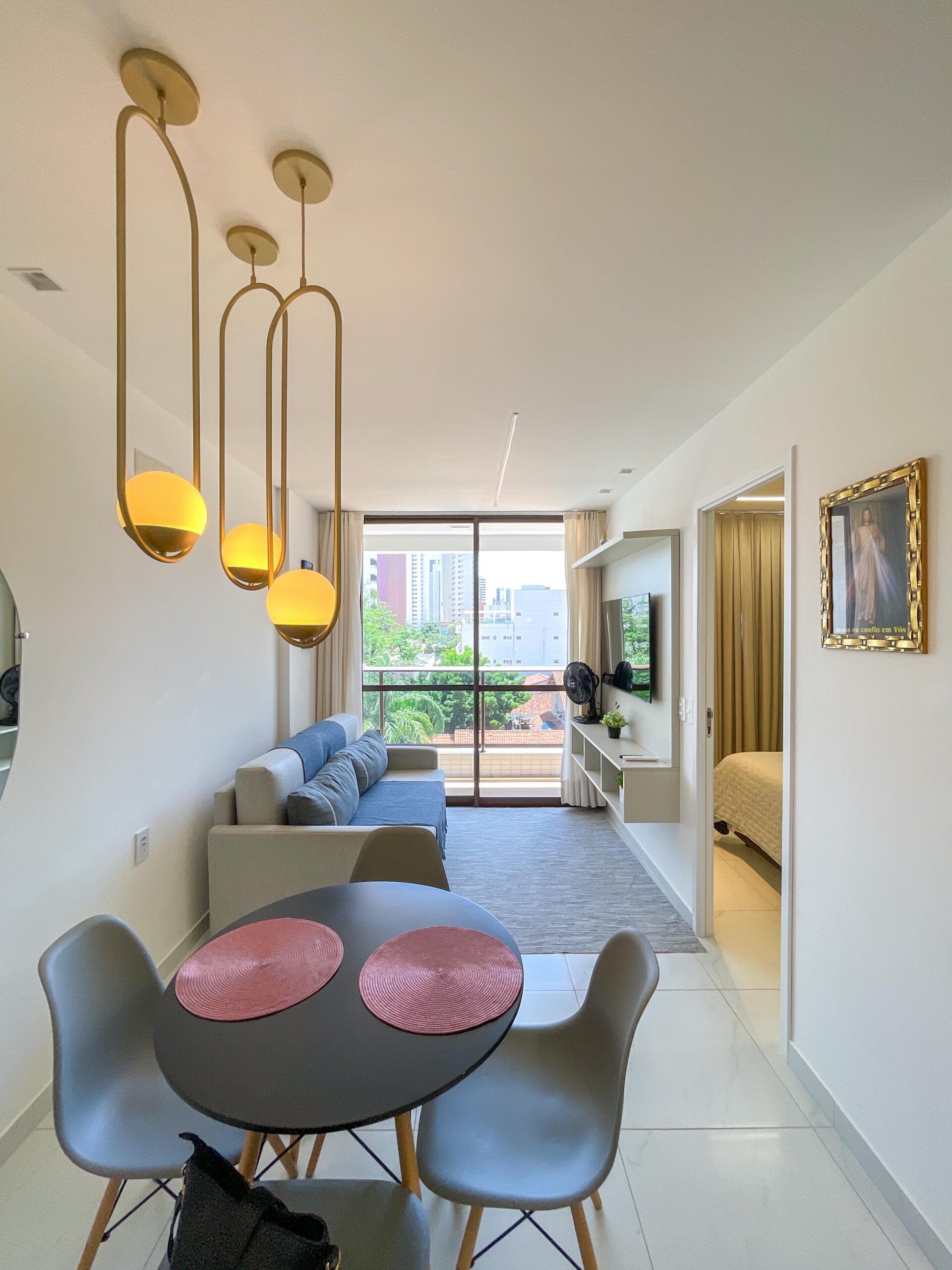Apartamento moderno a venda na Aldeota – 37 m2 – porteira fechada