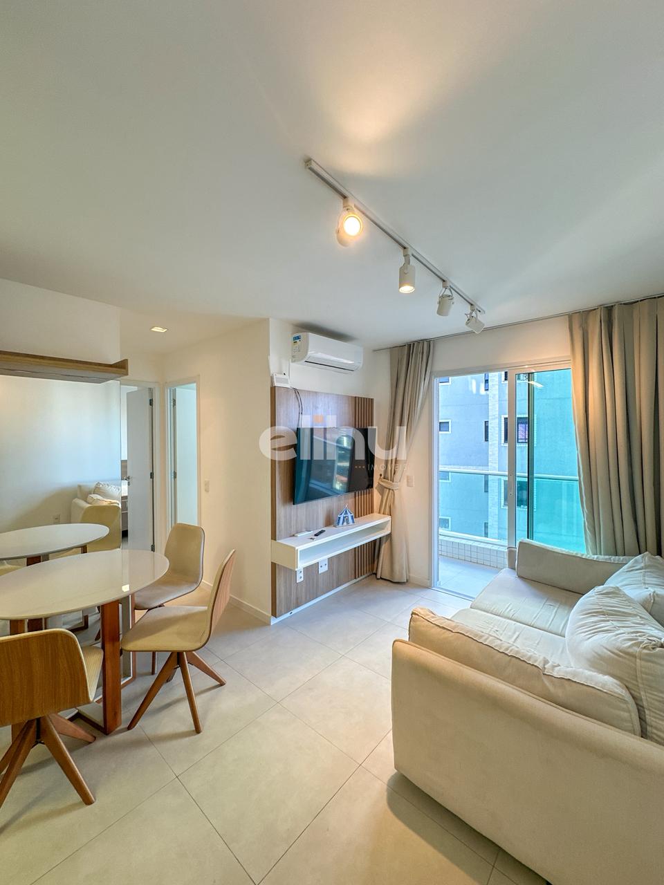 Apartamento vista mar porteira fechada de 2 quartos 54 m2 a venda no meireles.